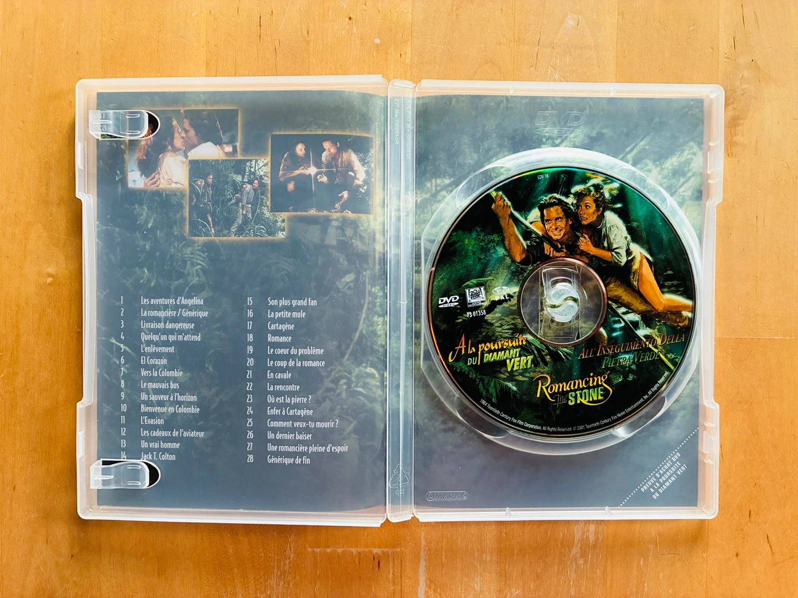 DVD Em busca do Diamante Verde de Robert Zemeckis. – photo 2